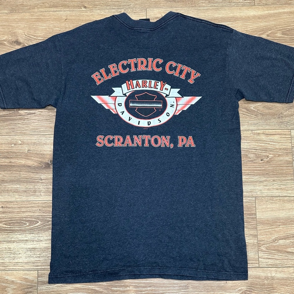 Vintage 1999 Harley Davidson Scranton,PA ‎ Tshirt men size XL- made in USA